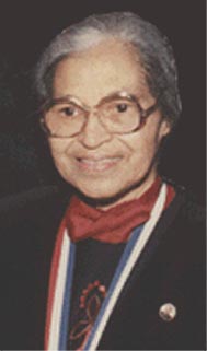 Rosa Parks in 2000